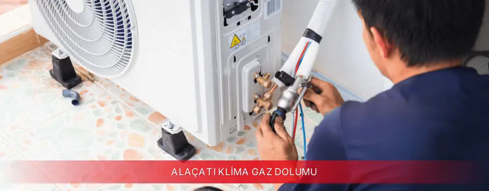 Alaçatı İlçemi Dijitsu Klima Gaz Dolumu